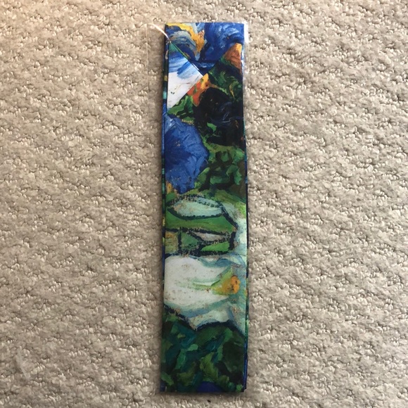 Vincent Van Gogh’s Irises Twilly Scarf - Picture 2 of 3